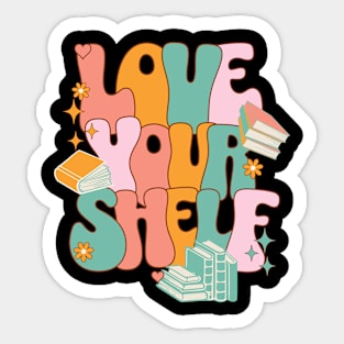 Love Your Shelf Sticker